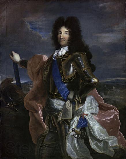 Hyacinthe Rigaud Portrait of Louis XIV Spain oil painting art